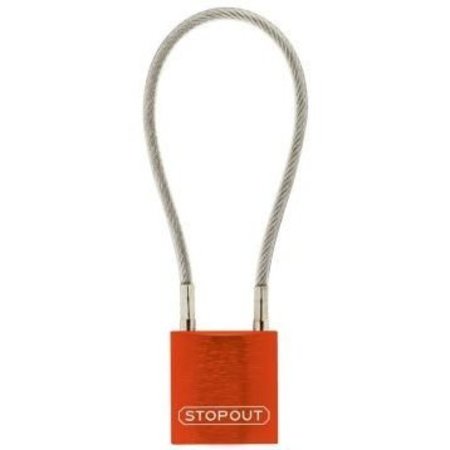 ACCUFORM STOPOUT CABLE PADLOCKS SHACKLE KDL302OR KDL302OR